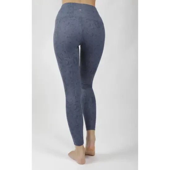 Yogalicious - Women's Nude Tech Water Droplet High Waist Ankle Legging image {2}