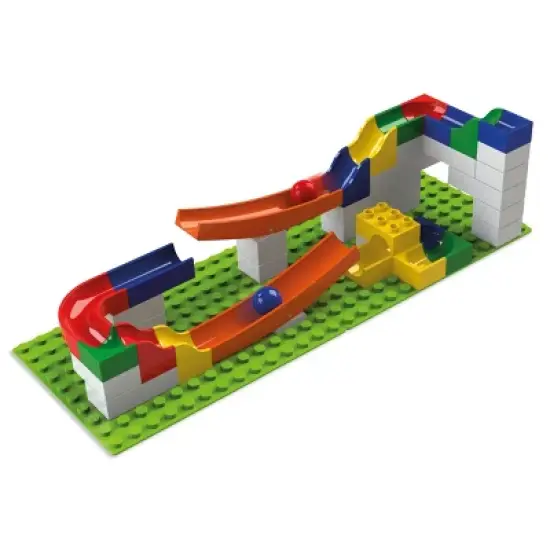 Hubelino Marble Run - 45-Piece See-Saw Expansion Set image {3}