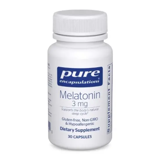Pure Encapsulations Melatonin 3 mg - to Support Natural Sleeping & Relief of Occasional Sleeplessness - for Natural Sleep Support* image {8}