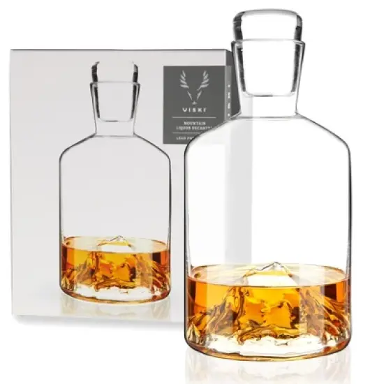 Viski Decanter Clear Finish image {8}
