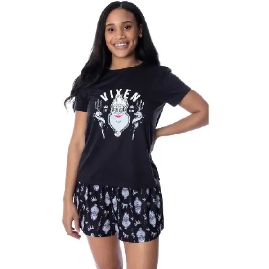 Disney Villains Women's Vixen Ursula Shirt and Shorts 2 Piece Pajama Set image {5}
