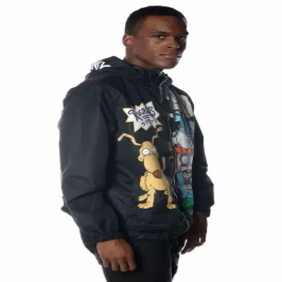 Members Only Men's Chucky Placement Nickelodeon Windbreaker Jacket image {2}