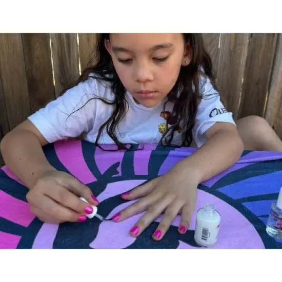 Piggy Paint Non-Toxic Nail Polish Basecoat + Glitter Topcoat Set Kids' - 0.24 fl oz/2ct image {10}