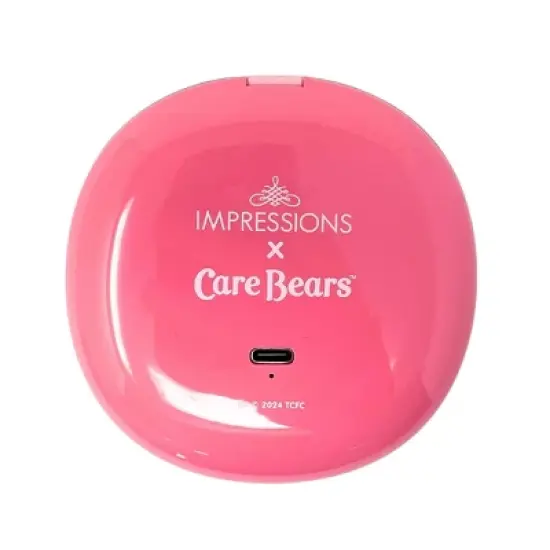 Impressions Vanity Care Bears "Love-a-Lot's Lantern" LED Compact Mirror image {2}