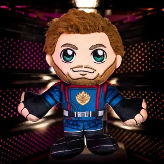 Bleacher Creatures Marvel Star Lord 8" Kuricha Sitting Plush image {1}