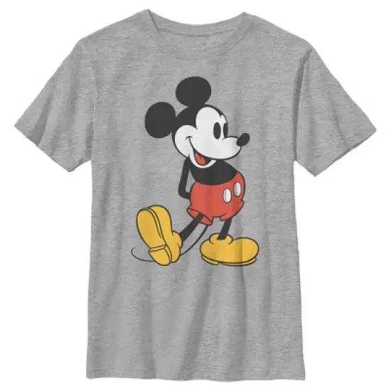 Boy's Disney Mickey Mouse Large Pose T-Shirt image {4}