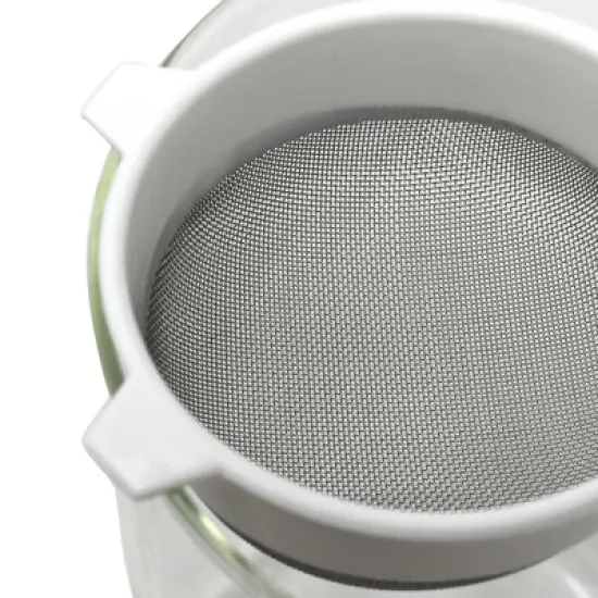 Norpro Mesh Strainer with Stainless Steel Basket, 8.5-Inch image {2}