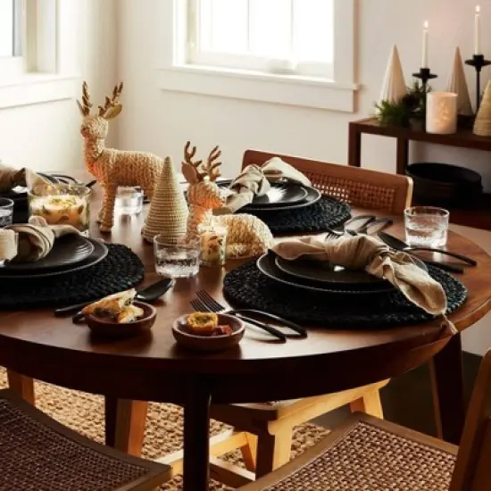 13.4" x 8.4" x 4.1" Marble Serving Stand Gold - Threshold&trade; image {2}