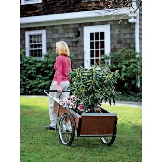 Medium Gardener's Supply Cart - Green image {2}