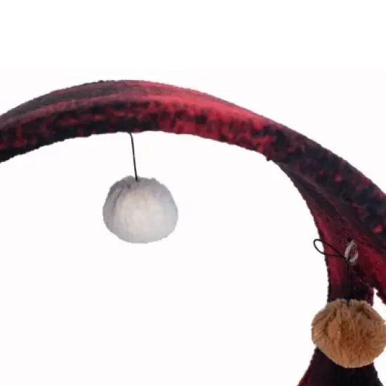 Armarkat Scotch Plaid Real Wood Cat Hideaway Tunnel image {7}