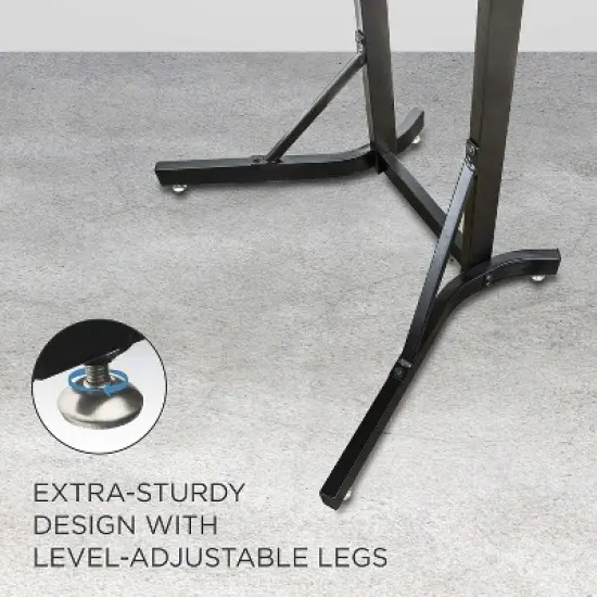 RaxGo Freestanding 2 Bike Rack, Bicycle Garage Storage Vertical Stand image {1}