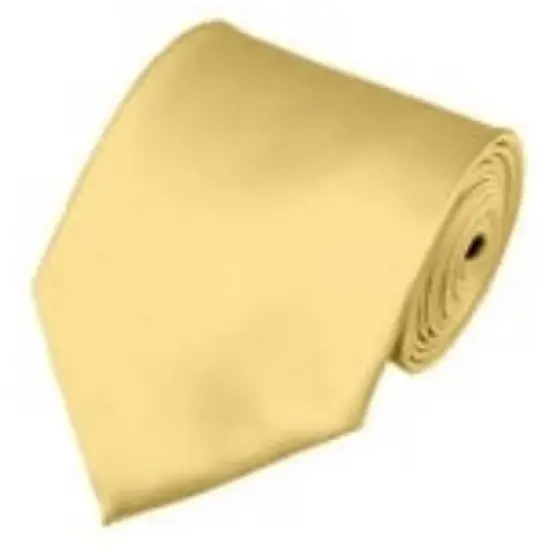 Solid Color 3.5 Inch Wide And 62 Inch Extra Long Necktie For Big & Tall Men image {31}