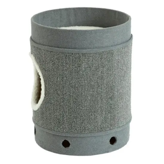 Two by Two San Francisco - Gray Scratching  Cat Furniture - 20.5 in. Tall image {9}