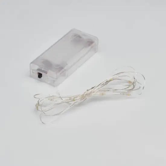 Badger Basket Sweet Dreams Round Doll Bassinet with Canopy and LED Lights - Pink/White/Stars image {2}