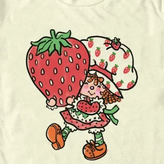 Men's Strawberry Shortcake Cartoon Cute Berry T-Shirt image {1}