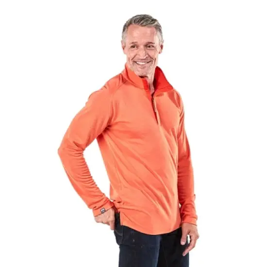 Storm Creek Men's Viscose made from Bamboo Blend Long Sleeve 1/4 Zip Pullover Shirt image {2}