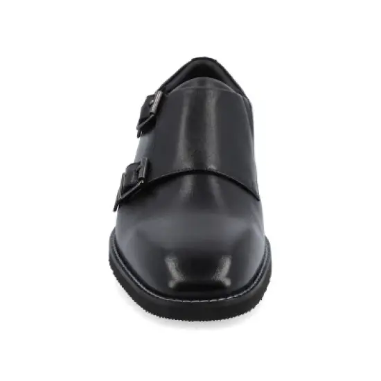 Thomas & Vine Artemis Chisel Toe Double Monk Strap image {5}