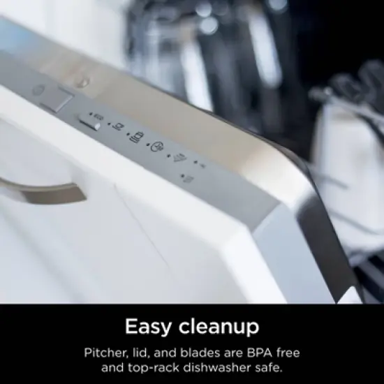 Ninja Detect Power Blender Pro + Personal Single-Serve, BlendSense Technology, 1800PW, Pitcher, To-Go Cups - TB301 image {12}