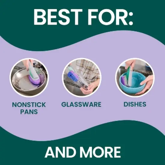 Scotch-Brite Odor Resist Non-Scratch Dishwand image {4}