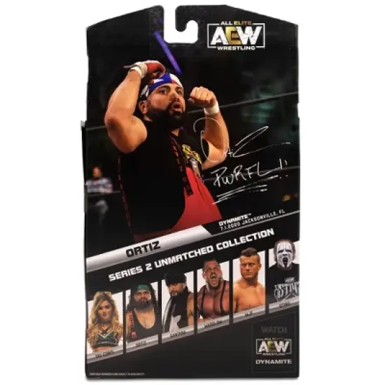 AEW Unmatched Series 2 Ortiz Action Figure image {1}