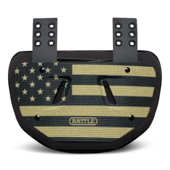 Battle Sports  Youth Backplate "American Flag" Diamond image {1}