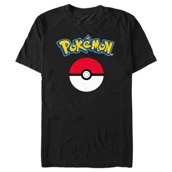Men's Pokemon Classic Logo T-Shirt image {4}