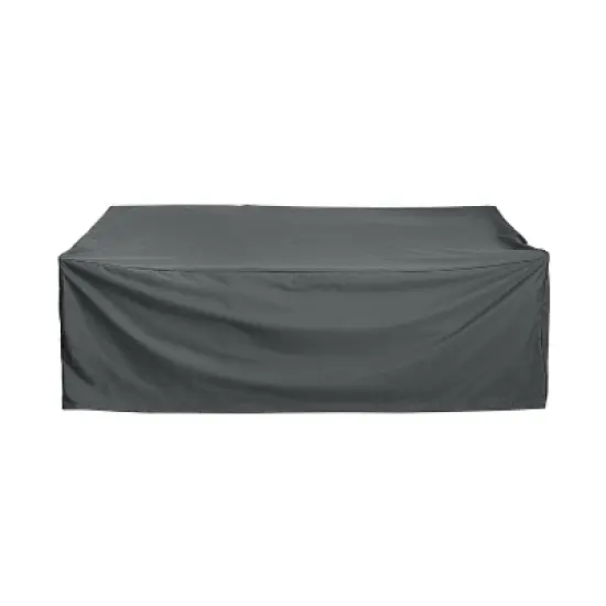 DOMETOUR SHEILD PATIO OUTDOOR 3 SEATER COVER, DARK GRAY image {3}