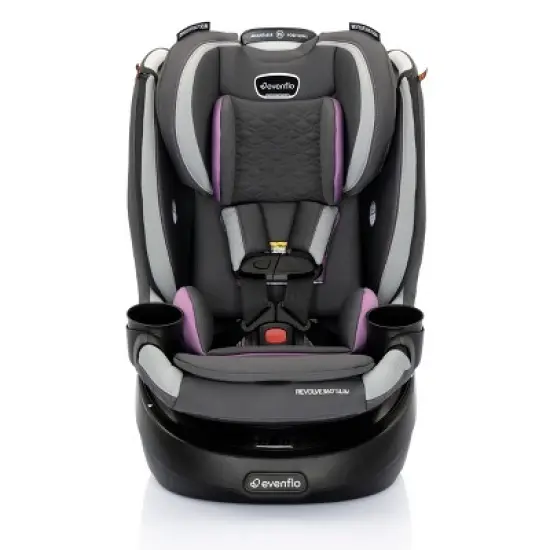 Evenflo Revolve 360 Slim 2-in-1 Rotational Convertible Car Seat with Quick Clean Cover image {31}