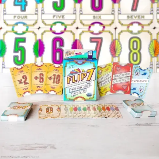 The Op Games FLIP 7 Card Game image {2}
