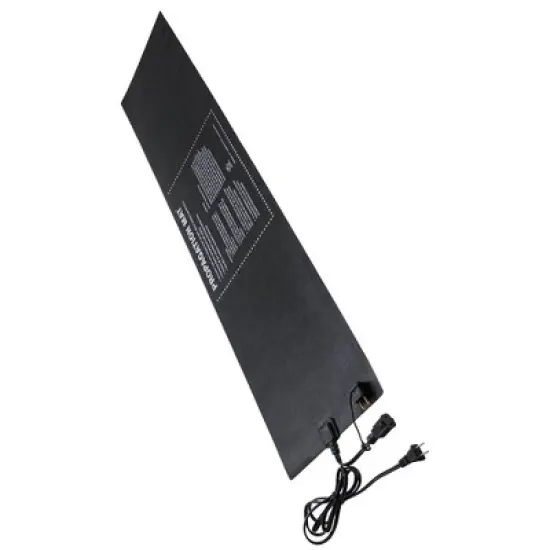 Dirt Genius 19007 Hydroponic 12 x 48" 60 Watt Seed Start Seedling Propagation Heat Mat with 6 Foot Power Cord, Single image {4}