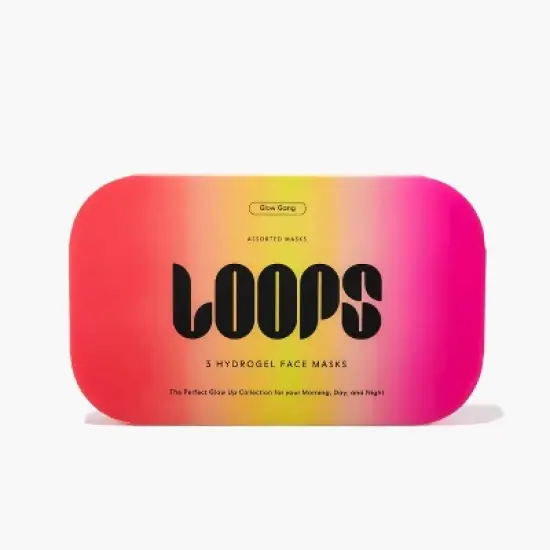 LOOPS Glow Gang Facial Mask - 3ct/1.18oz image {10}