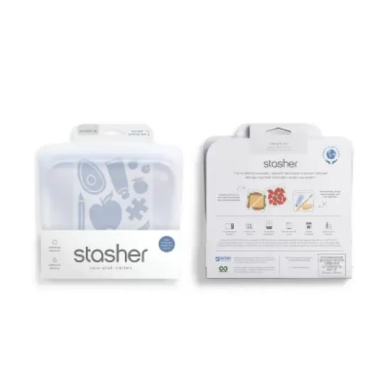 Stasher Reusable Bags Sandwich Set - 2pk image {5}