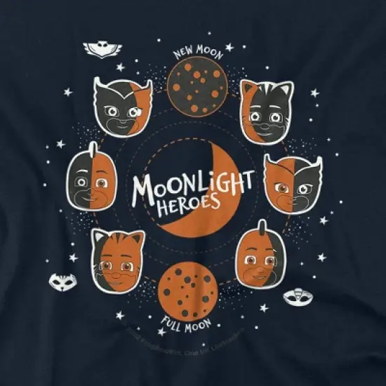 Toddler Boys' Pj Masks Halloween Moonlight Heroes T-Shirt image {1}