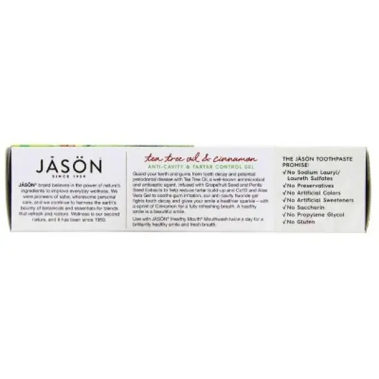 Jason Toothpaste Healthy Mouth All Natural Tooth Gel image {2}