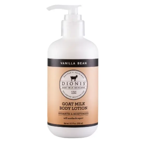 Dionis Goat Milk Body Lotion Vanilla Bean , 8.5 oz. image {3}