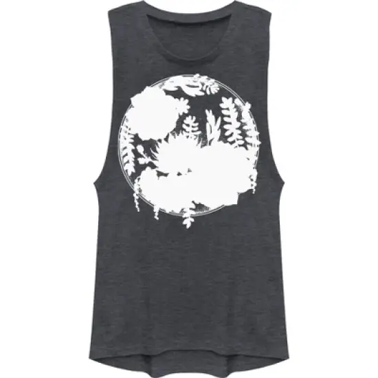 Junior's Lost Gods Succulent Sketch Festival Muscle Tee image {1}