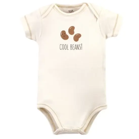 Touched by Nature Organic Cotton Bodysuits 5pk, Taco image {1}