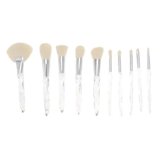Unique Bargains Durable Lightweight Makeup Brush Set 10 Pcs image {10}