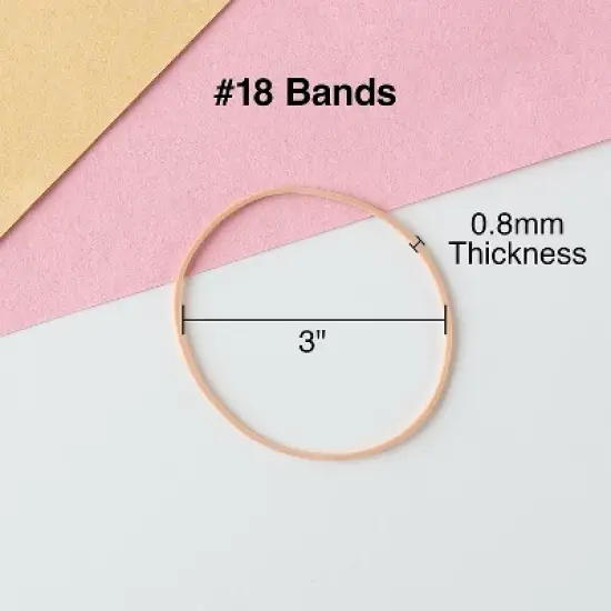 Staples Economy Rubber Bands Size #18 646090 image {1}