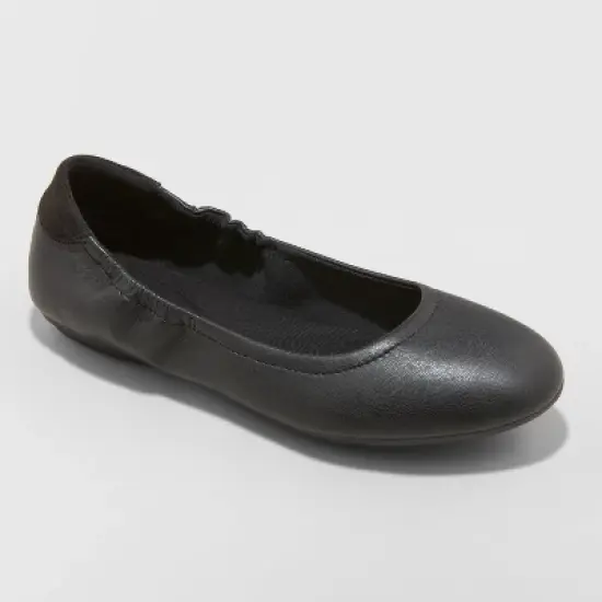 Women's Meredith Ballet Flats - A New Day&trade; Black image {4}