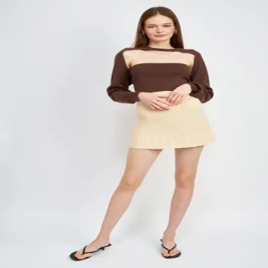 EMORY PARK Women's A Line Skirts Mini image {3}