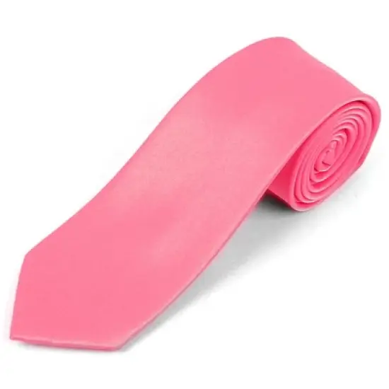 Men's Solid Color 2.75 Inch Wide And 57 Inch Long Slim Neckties image {32}