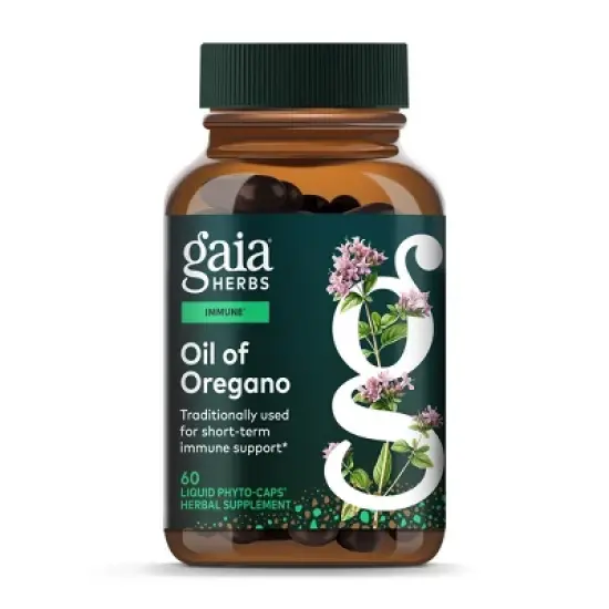Gaia Herbs Oil of Oregano - Immune and Antioxidant Support Supplement with Oregano Oil, Carvacrol, and Thymol image {10}