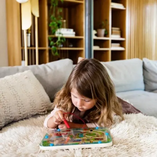 HABA Town Maze Magnetic Puzzle Game - Learning & Education Toys for Preschoolers image {2}