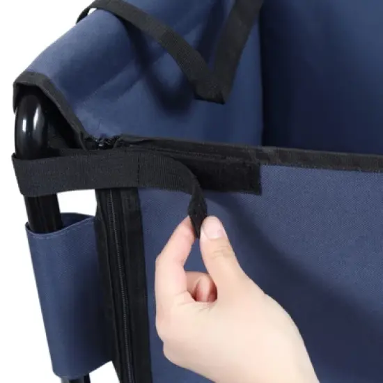 FATMOON 3-in-1 Heavy-Duty Folding Wagon Cart with All-Terrain Wheels & 180L Storage for Beach Camping Families & Outdoor Enthusiasts image {11}