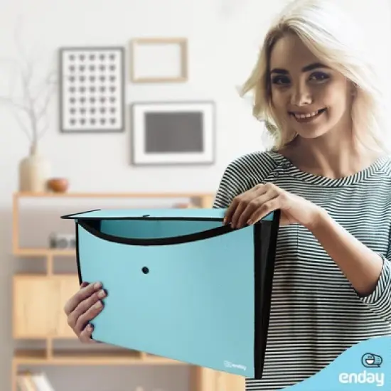 Enday Square Flap Letter Size Document Holder image {1}