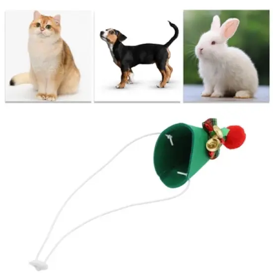 Unique Bargains Halloween Pet Headwear 4.33"x3.94" Green 1 Pc image {4}