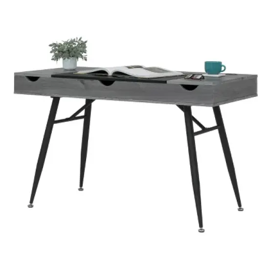 Nook Modern Office, Laptop and Writing Desk with Storage Compartments - Calico Designs image {18}