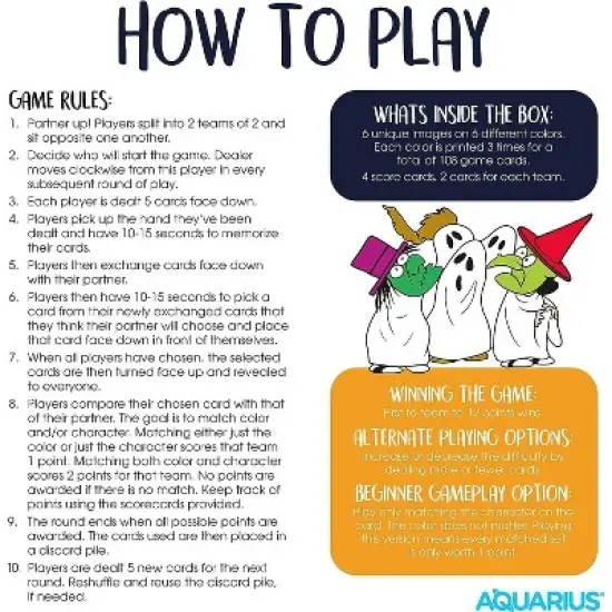 NMR Distribution Peanuts Great Pumpkin Memory Master Card Game image {2}