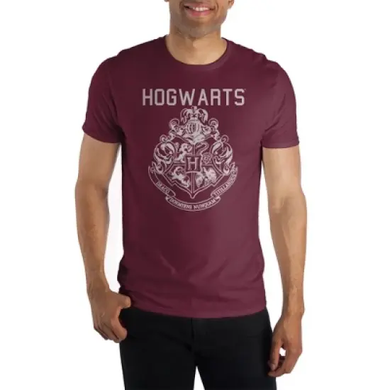 Hogwarts Crest Mens Short Sleeve Shirt image {2}